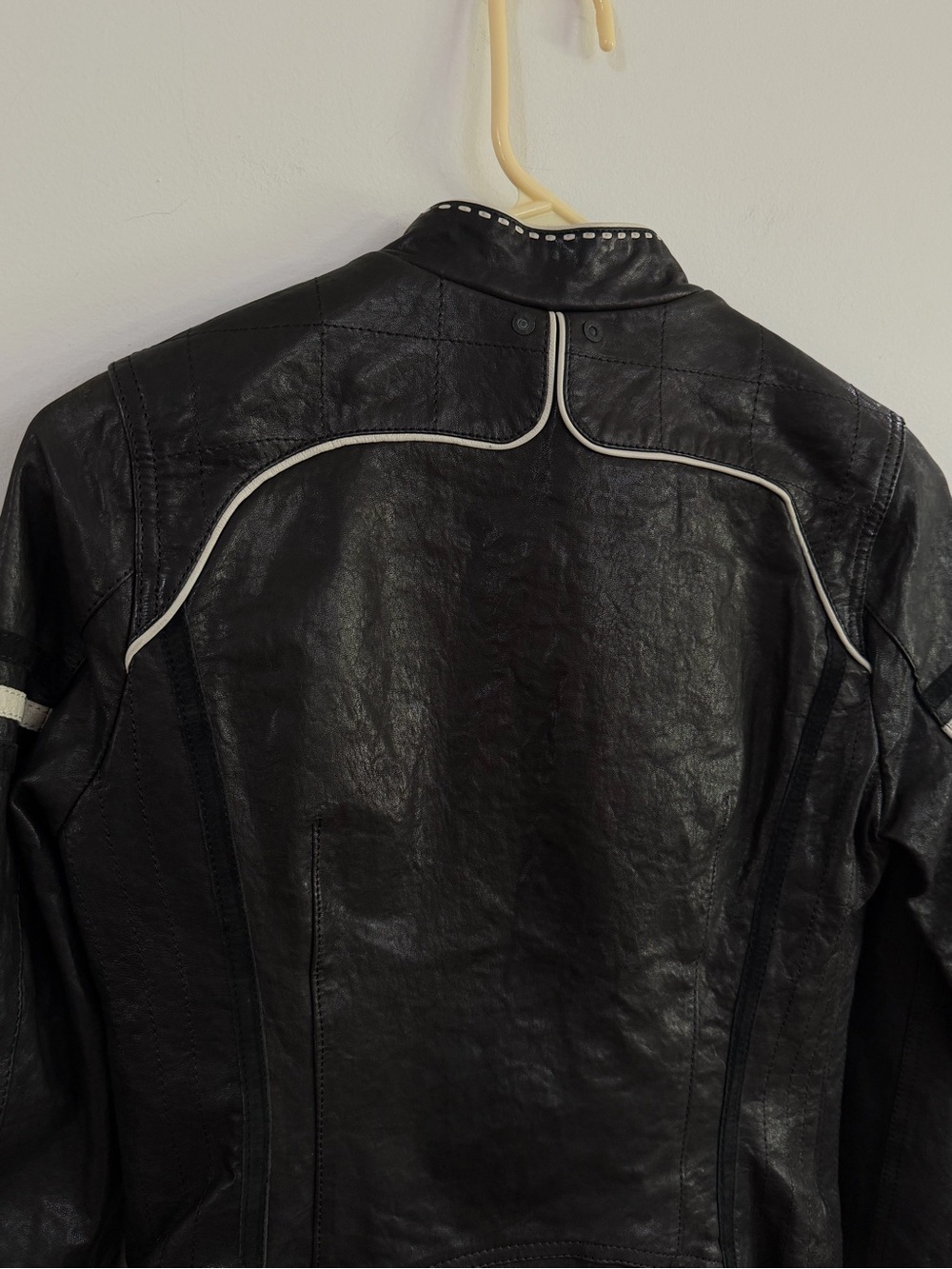 EXR Racing Motorcycle Leather Jacket Black Women’s XS Moto Embroidered - Picture 9 of 15
